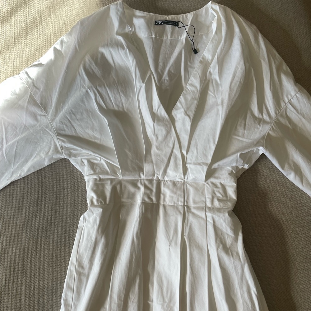 Zara White Dress
